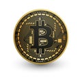 Bit coin . Electronic currency