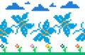 Pixeled color image style