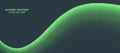 8 Bit Pixel Art Bitmap Texture Wavy Form Vector Dither Noise Wide Abstraction
