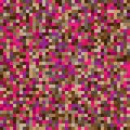 8 bit pixel texture. Abstract geometric square shape blocks background. Old game art mosaic pattern Royalty Free Stock Photo