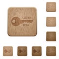 128 bit rsa encryption wooden buttons