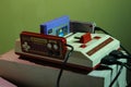 8 bit video game console nintendo Royalty Free Stock Photo