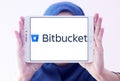 Bitbucket software logo Royalty Free Stock Photo