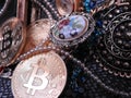 Bitcoin and antique jewels