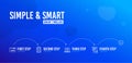Bitcoin, Approved checklist and Web traffic icons set. Settings blueprint sign. Vector