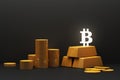 Bitcoin is becoming more valuable than gold and currency today,