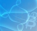 Bitcoin Blockchain Crypto Currency Abstract Background Gradient Royalty Free Stock Photo