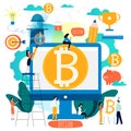 Bitcoin, blockchain technology, altcoin, cryptocurrency mining, finance, digital money market, cryptocoin wallet, crypto exchange