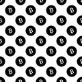 bitcoin cash icon in Pattern style