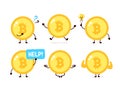 Bitcoin coin character set collection