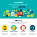 Bitcoin Crash Website Design