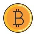 bitcoin criptocurrency digital Royalty Free Stock Photo