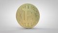 Bitcoin Crypto Currency-Gold