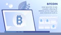 Bitcoin, Cryptocurrency Mining Banner Template