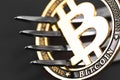 Bitcoin crytocurrency coin with fork