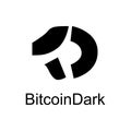 bitcoin dark icon. Element of currency for mobile concept and web apps. Detailed bitcoin dark icon can be used for web and mobile. Royalty Free Stock Photo