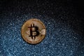 Bitcoin Golden Coin of Digital Internet Currency