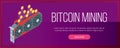 Bitcoin mining banner