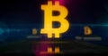 Bitcoin mining, cryptocurrency, virtual money and blockchain tachnology