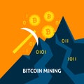 Bitcoin Mining Mattock Concept