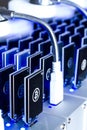 Bitcoin mining Royalty Free Stock Photo