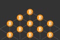 Bitcoin network, blockchain, node