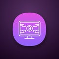 Bitcoin official webpage app icon