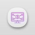 Bitcoin official webpage app icon