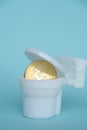 bitcoin is poured into the toilet bowl