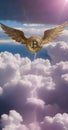 Bitcoin Rising in Celestial Storm