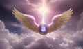 Bitcoin Rising in Celestial Storm