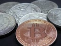 Bitcoin on Silver Morgan Dollars