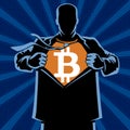 Bitcoin Superhero under Cover