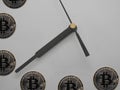 Always Bitcoin time Royalty Free Stock Photo