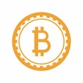Bitcoin coin Royalty Free Stock Photo