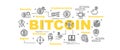 Bitcoin vector banner