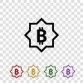 Bitcoin vector logo