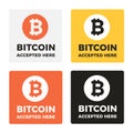 Bitcoin vector logo