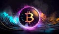 bitcoin wall art - bitcoin print - bitcoin poster - bitcoin painting digital art, Crypto wall art, Crypto print, crypto poster