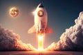 The Rise of Bitcoin: From Earth to the Moon. Generative AI