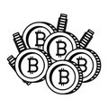 Bitcoins coins commerce technology