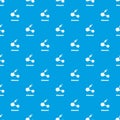 Bitconnect pattern vector seamless blue