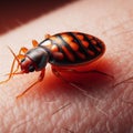 bed bug bites Royalty Free Stock Photo