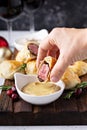 Bite size Beef Wellingtons Royalty Free Stock Photo