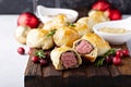 Bite size Beef Wellingtons Royalty Free Stock Photo