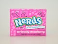 Bite size servings of strawberry nerds