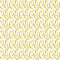 Bitmap banana background pattern yellow