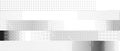 Bitmap pixelated striped pattern. Glitchy noise stripe texture. Halftone glitch grunge overlay. Dotted distorted