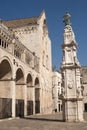 Bitonto (Apulia, Italy) - Old cathedral Royalty Free Stock Photo
