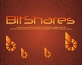 BitShares blockchain background style collection